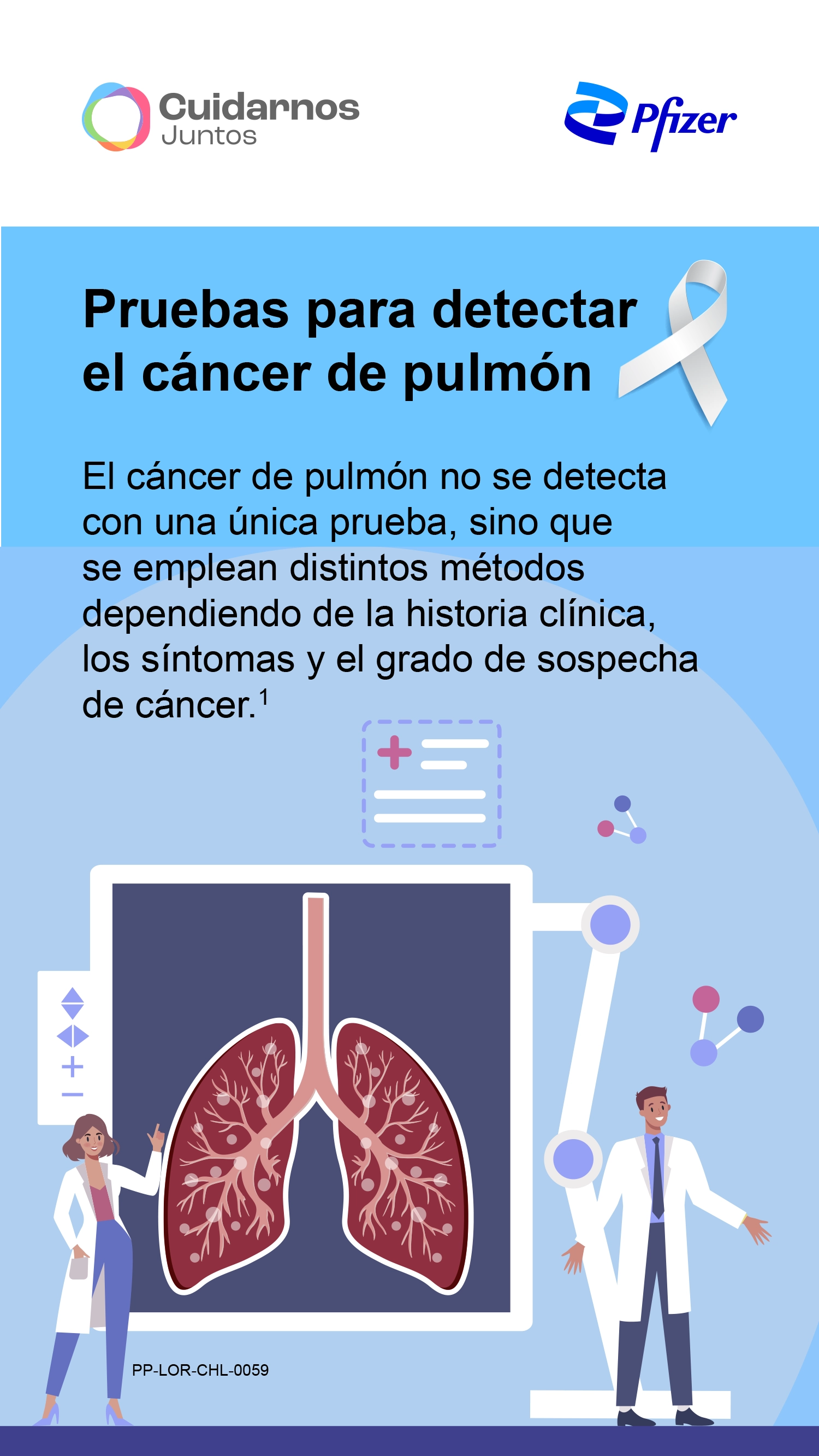 Pruebas para detectar el cáncer de pulmón