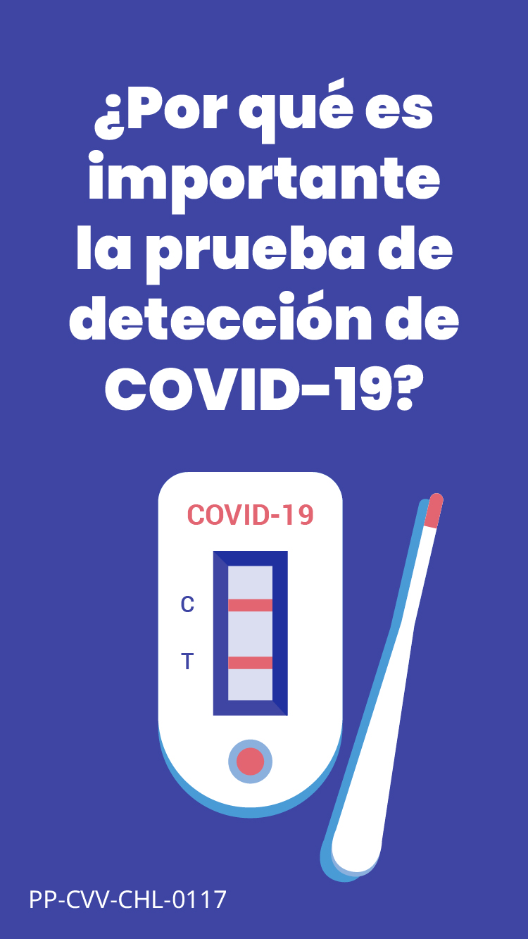 ¿Por qué es importante la prueba de detección de COVID-19? 